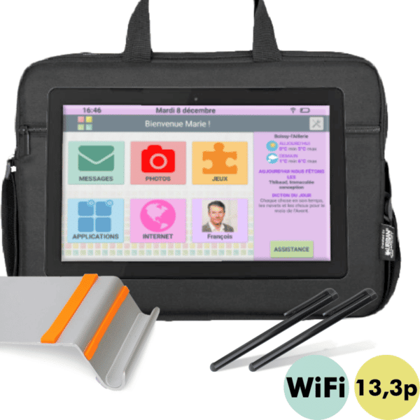 Pack Facilotab XXL - WIFI - 32 Go - Tablette simplifiée pour seniors – Image 2